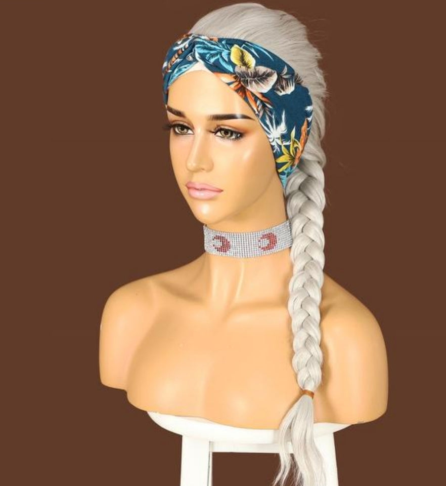 SNOW WHITE HEADBAND WIG LOOSE WAVE 24"