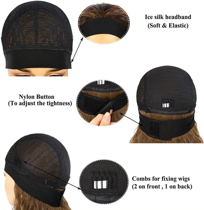 SNOW WHITE HEADBAND WIG LOOSE WAVE 24"