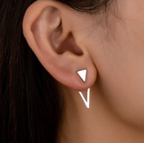 'GIZA' - Geometric Stud Earrings