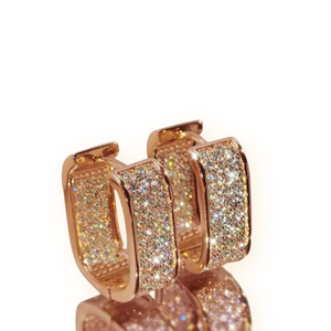 'STELLAR' 18K Gold Plated Clamp Earrings