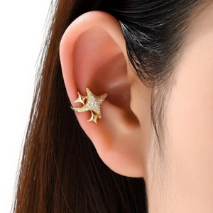 'CELESTIAL' 14K GOLD Plated Ear Cuff