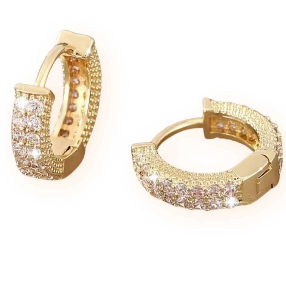 'ETHEREAL' Luxury Inlaid CZ Earrings