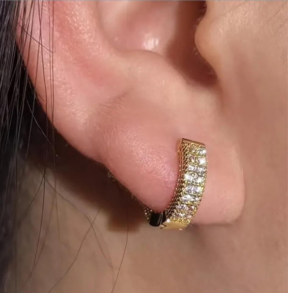 'ETHEREAL' Luxury Inlaid CZ Earrings
