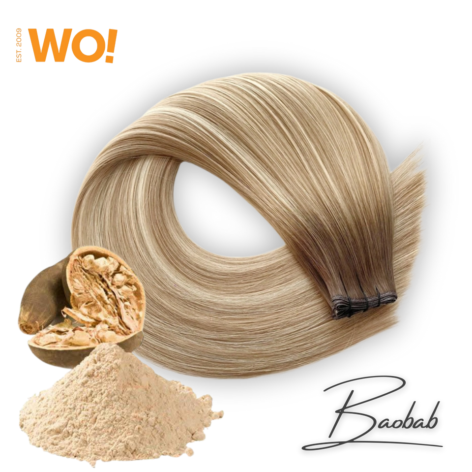 FBW* LUXURY PU INVISI BUTTERFLY Hole Weft Double Injected 1 PIECE (30cm)  - 22 INCHES 50g