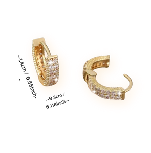 'ETHEREAL' Luxury Inlaid CZ Earrings