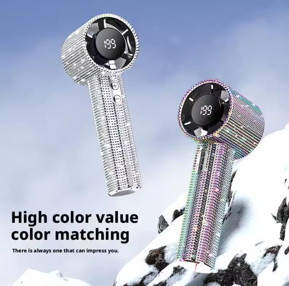 *NEW!* FLASH ⚡️ & DAZZLE Portable Makeup Fan