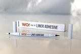 WO! LINER ADHESIVE Dual-Ended Black/Clear Eyeliner Glue Pen