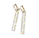 'THE DROP' Luxe Rectangular Drop Earrings