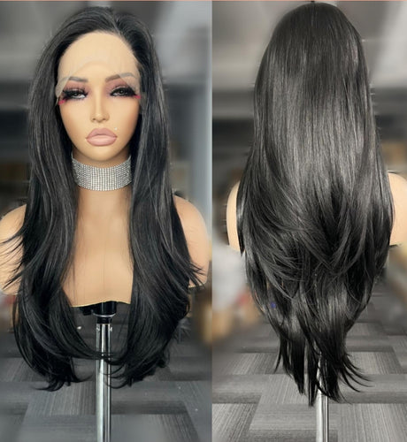 Heat-Resistant Wig - BLACK CAVIAR