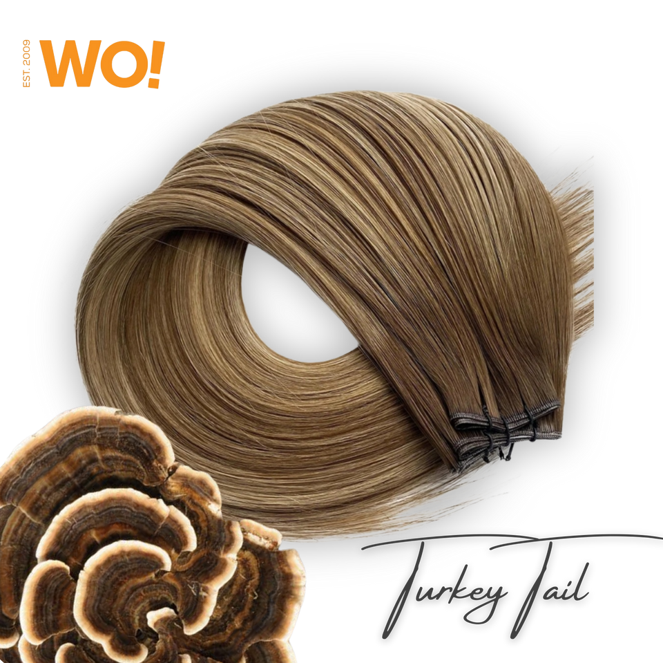 FBW* LUXURY PU INVISI BUTTERFLY Hole Weft Double Injected 1 PIECE (30cm)  - 22 INCHES 50g