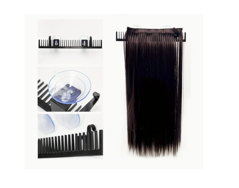 WO! 2-in-1 Hair Extension STYLING RACK & HOLDER