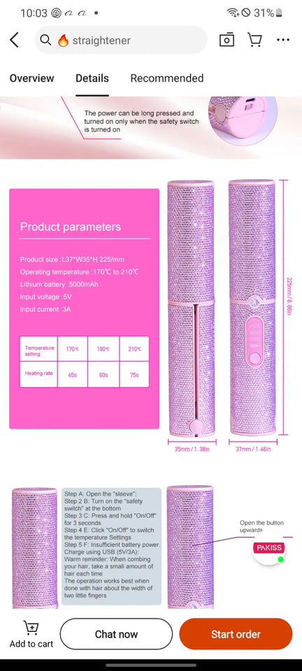 The Original ON THE FLY *Limited Edition AMORÈ (Pink)