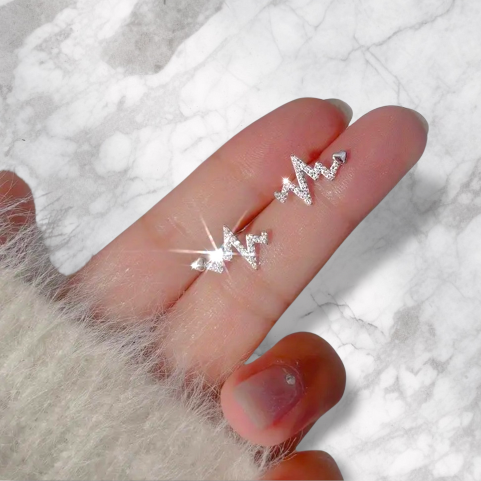 'PULSE' Stud Earrings
