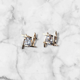 'UNITY' Sparkling Synthetic CZ Studs