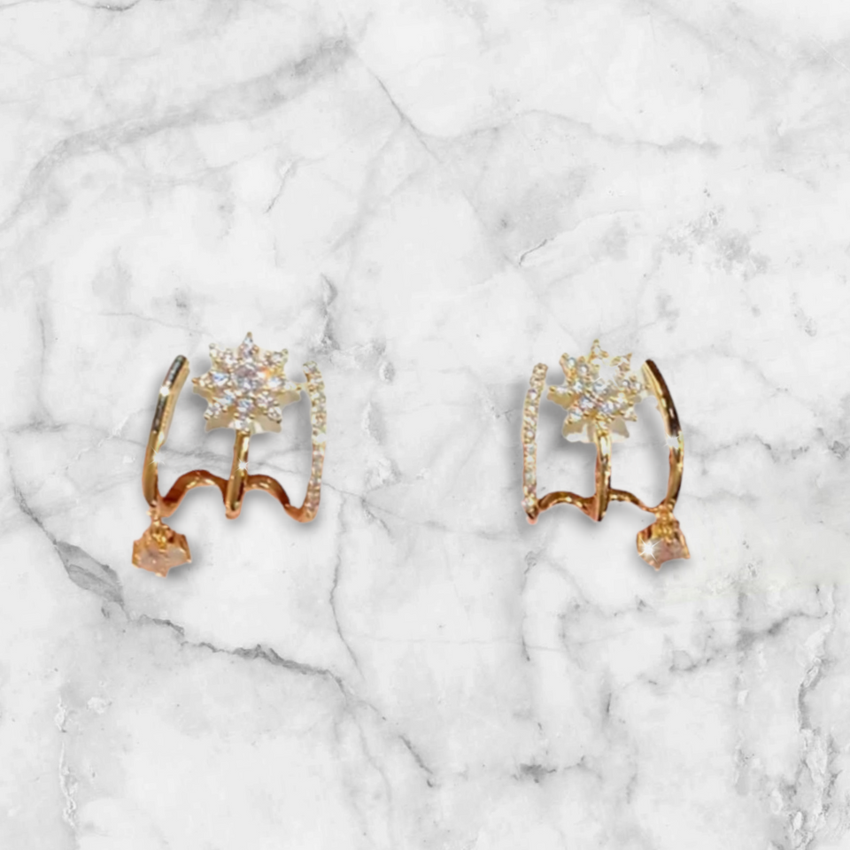 'STAR TRAIL' Claw Studs