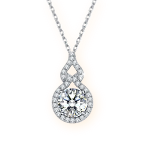 ETERNITY TO SHINE 2-Carat Glass Stone Necklace