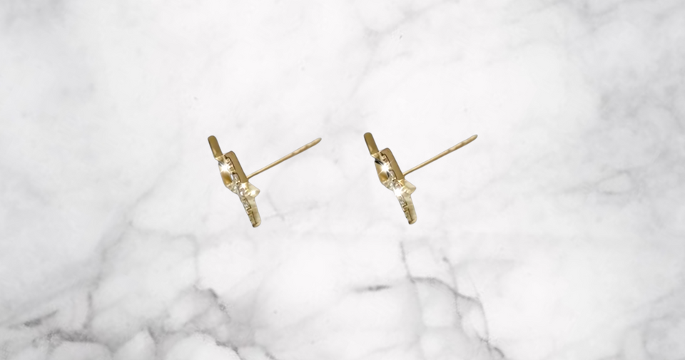 'STARRY NIGHT' 18K GOLD Plated Stud Earrings