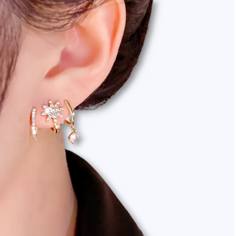 'STAR TRAIL' Claw Studs