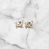 'UNITY' Sparkling Synthetic CZ Studs