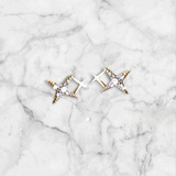 'STARRY NIGHT' 18K GOLD Plated Stud Earrings