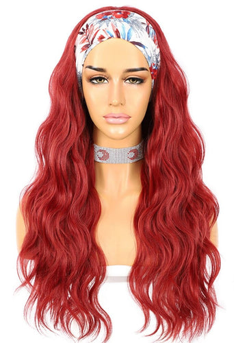 SIMPLY RED HEADBAND WIG WAVY 22