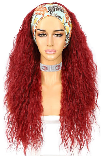 SIMPLY RED HEADBAND WIG WATER WAVE 24