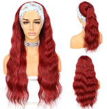 SIMPLY RED HEADBAND WIG BEACH WAVE 24"