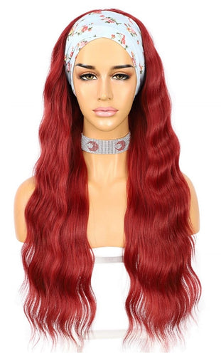 SIMPLY RED HEADBAND WIG BEACH WAVE 24