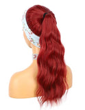 SIMPLY RED HEADBAND WIG BEACH WAVE 24"